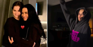 elena Gomez Demi Lovato reunion backstage at It's Not That Deep Tour Orlando 2026