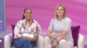 Jenna Bush Hager daughters prom dress cutout style Today show