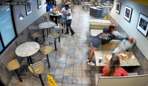 Ice Spice McDonald's attack caught on security camera footage in Hollywood