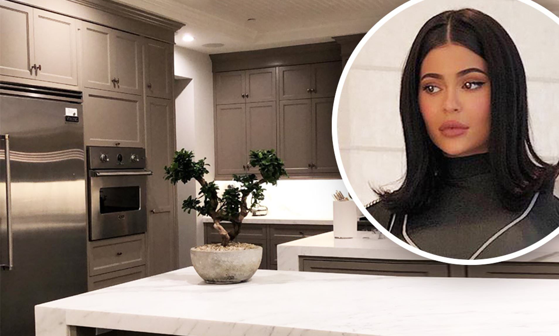 Kylie Jenner New Kitchen Revealed in Hidden Hills Mansion