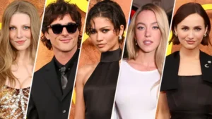 Euphoria Season 3 red carpet stars Zendaya Jacob Elordi Sydney Sweeney Hunter Schafer at TCL Chinese Theatre